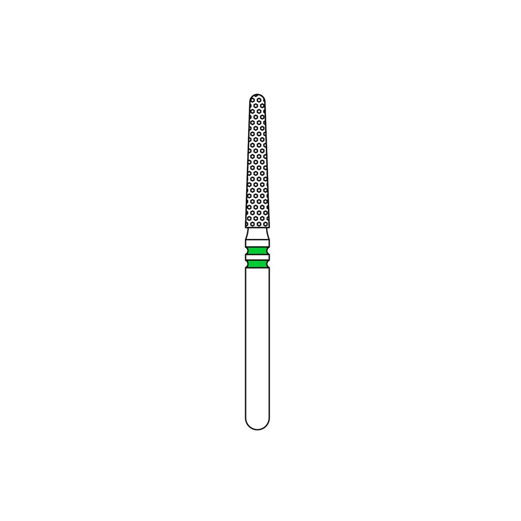 Two Striper® EURO Diamond Burs 5/Pk - Round-End Taper