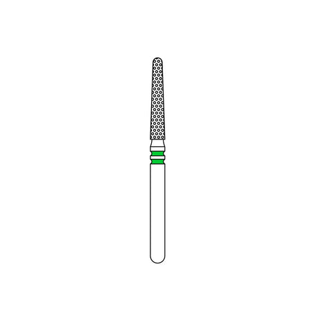 Two StriperĀ® EURO Diamond Burs 5/Pk - Round-End Taper