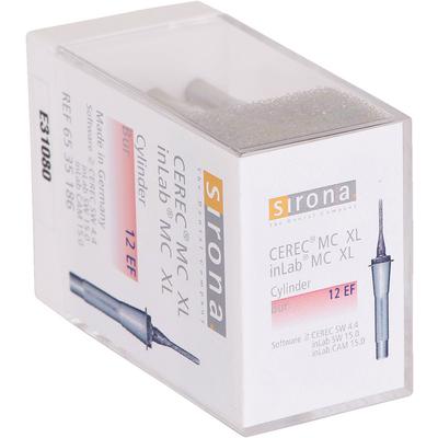 CEREC® All-In-One Milling Instruments for inLab® MC XL, Practice Lab MC XL, MC, MCX, and MC XL – Cylinder Bur, 12 EF, 12 mm, 6/Pkg