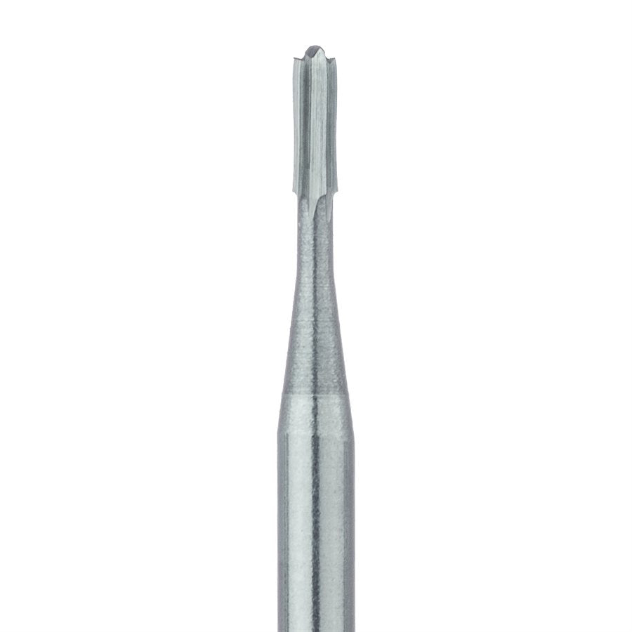Singles Sterile Carbide Burs – FG, Cylinder Round End, 25/Pkg