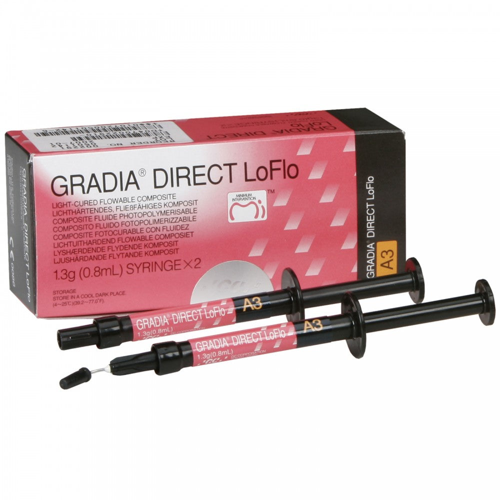 GRADIA® DIRECT LoFlo Composite – 1.3 g Syringes, 2/Pkg