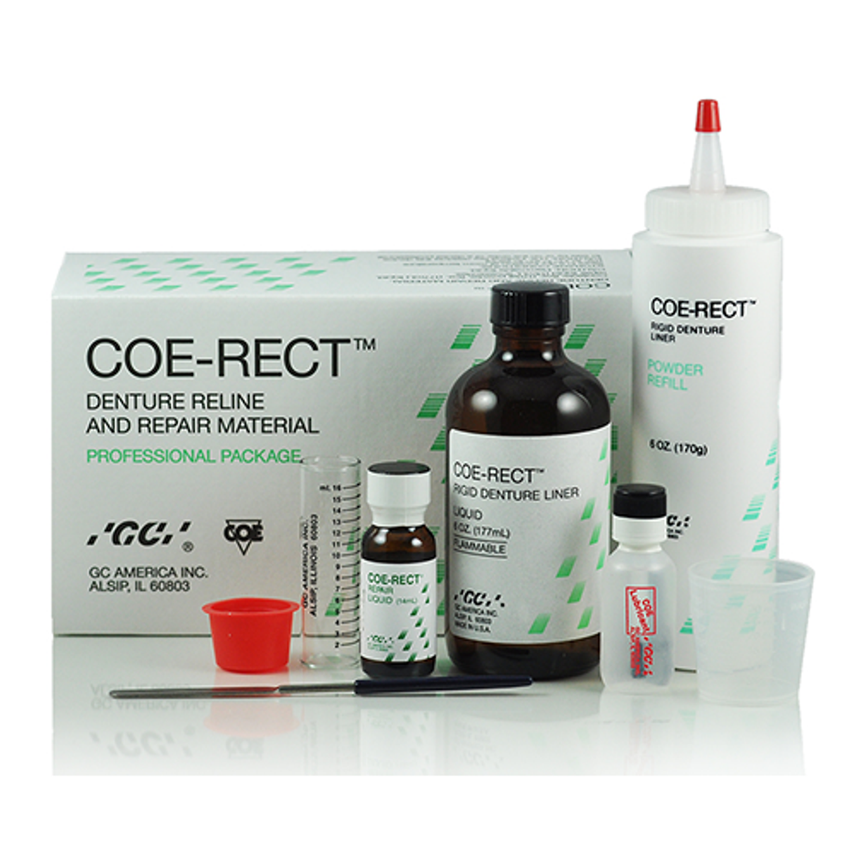 COE-RECT™ Hard Denture Reline and Repair Material