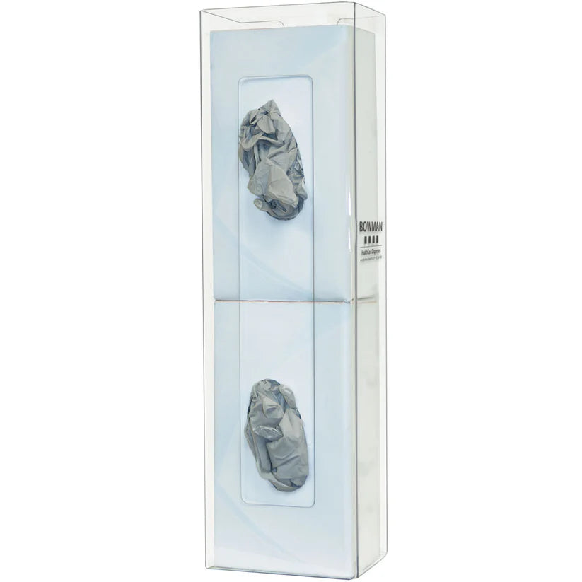 Glove Box Dispenser -Double - Space Saver, Plastic