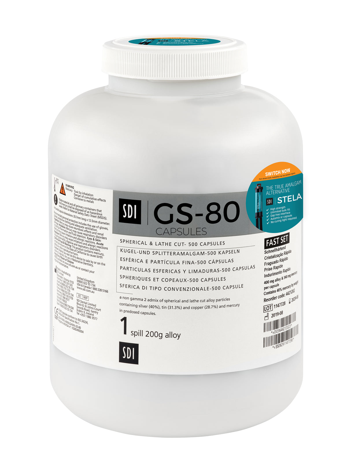GS-80 Amalgam Capsules