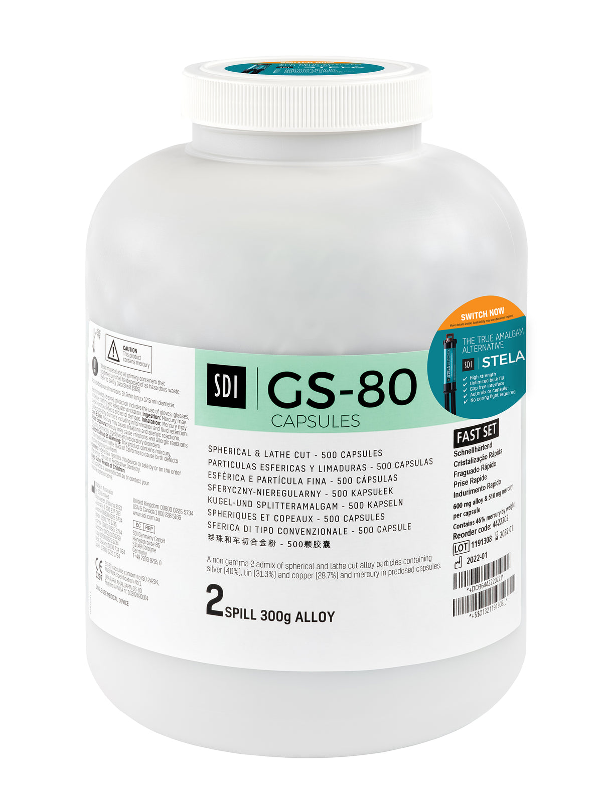 GS-80 Amalgam Capsules