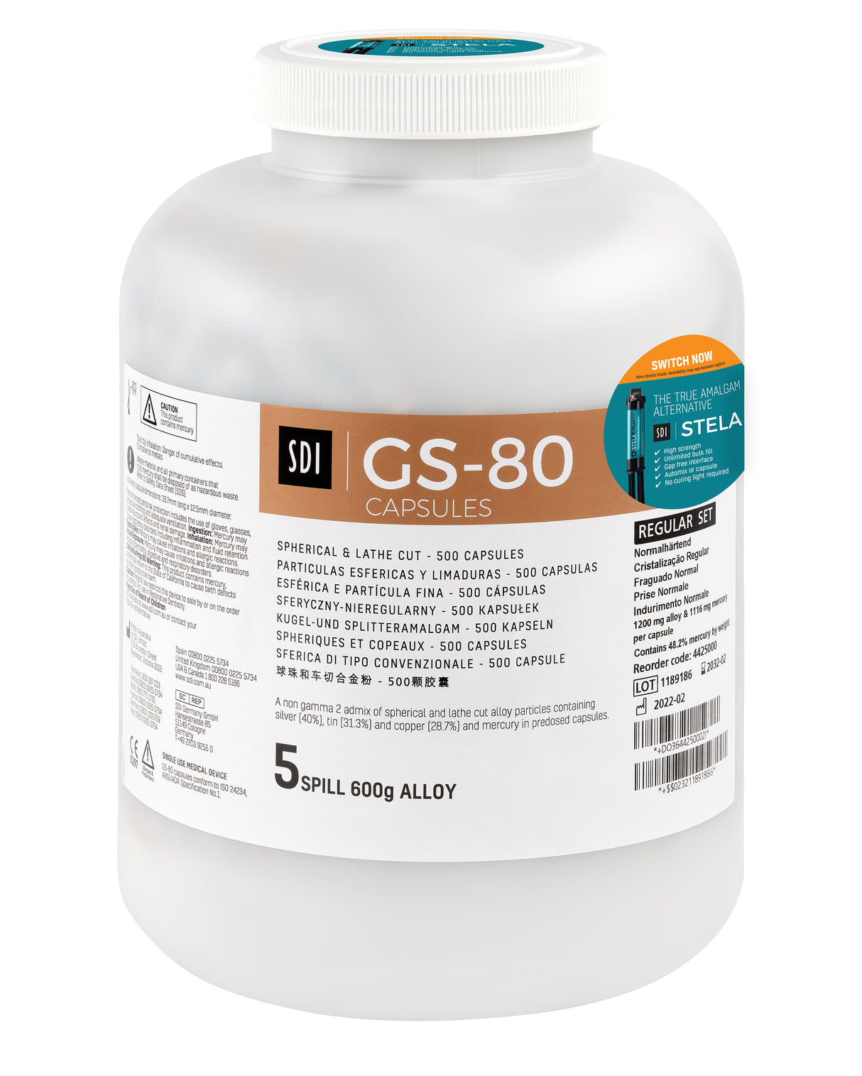 GS-80 Amalgam Capsules