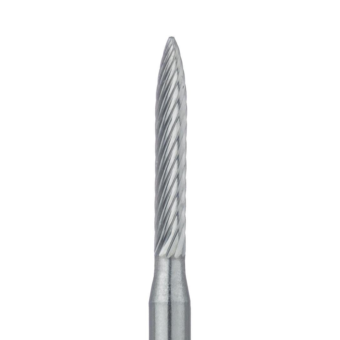 Trimming and Finishing Tungsten Carbide Burs – FG, 8-12 Blade, 5/Pkg