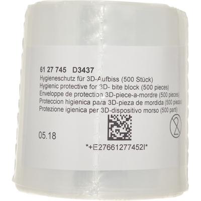 Hygienic Protective Sleeves for Bite Blocks – Galileos® 3D Cone Beam, 500/Pkg