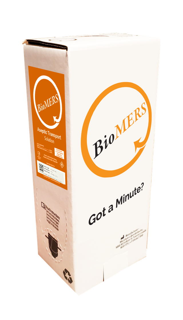 BioMERS Aseptic Transport Solution