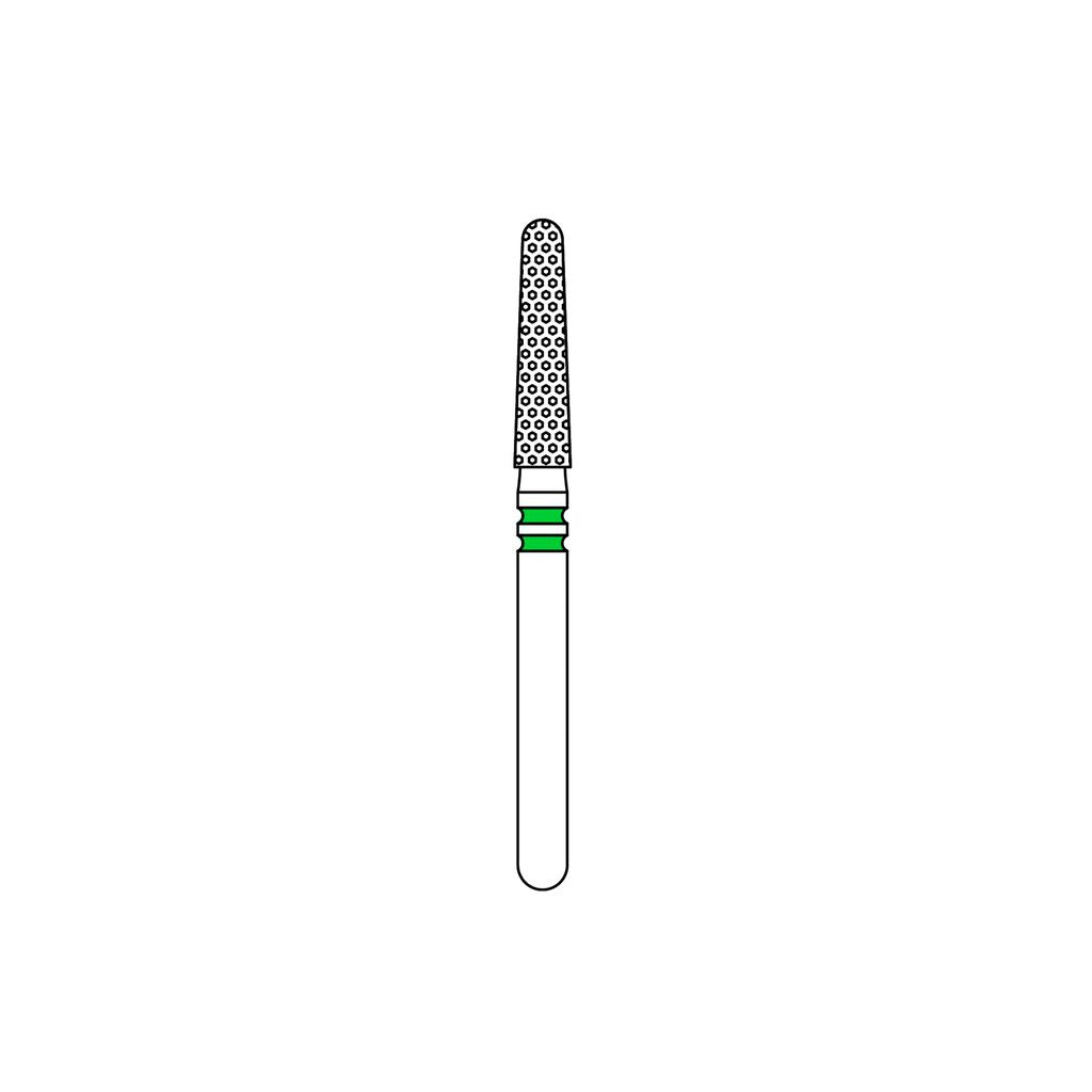 Two Striper® EURO Diamond Burs 5/Pk - Round-End Taper