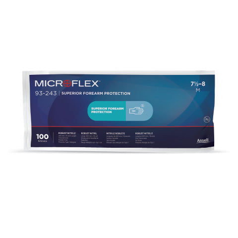 MICROFLEX® Extra-long disposable gloves - 100/Box - 10 Boxes/Case