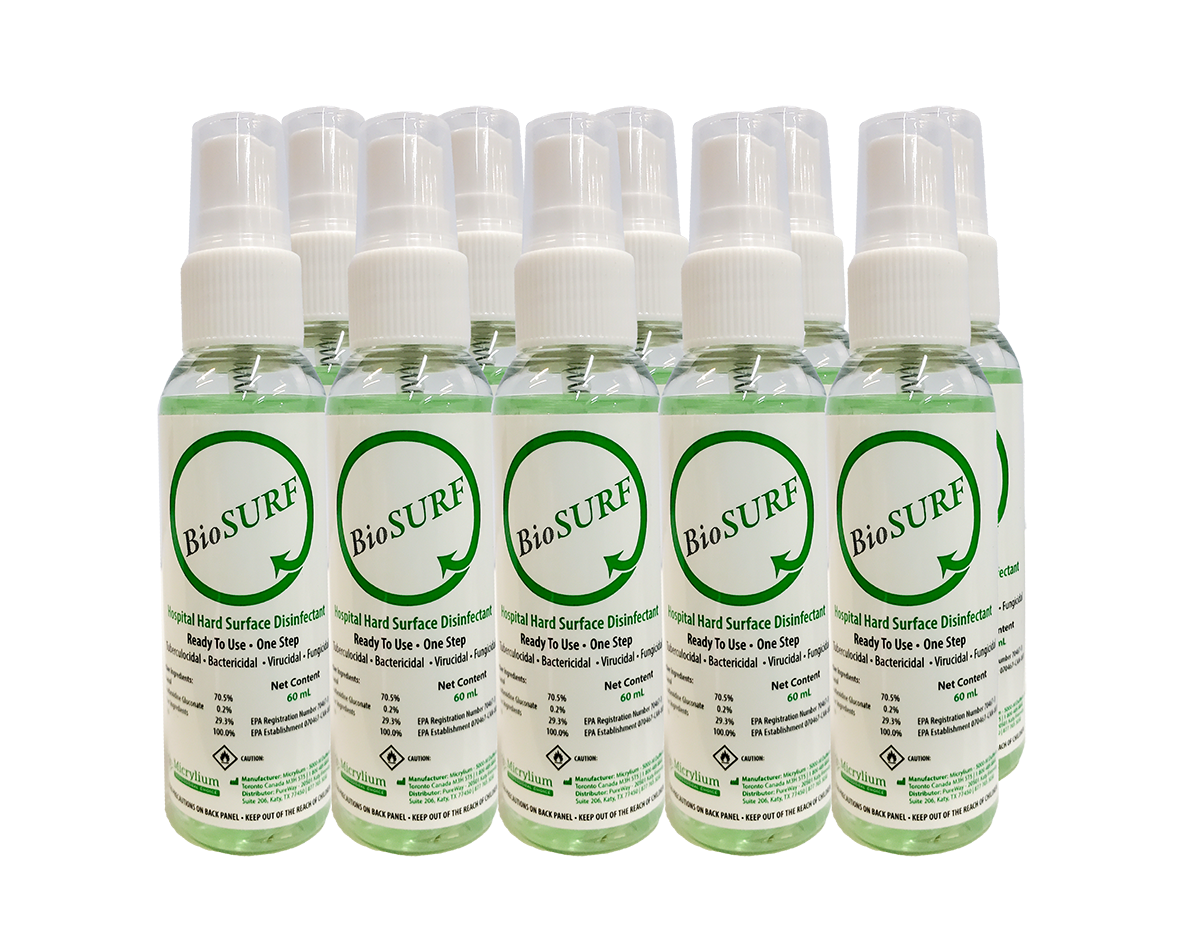 BioSurf surface disinfectant.