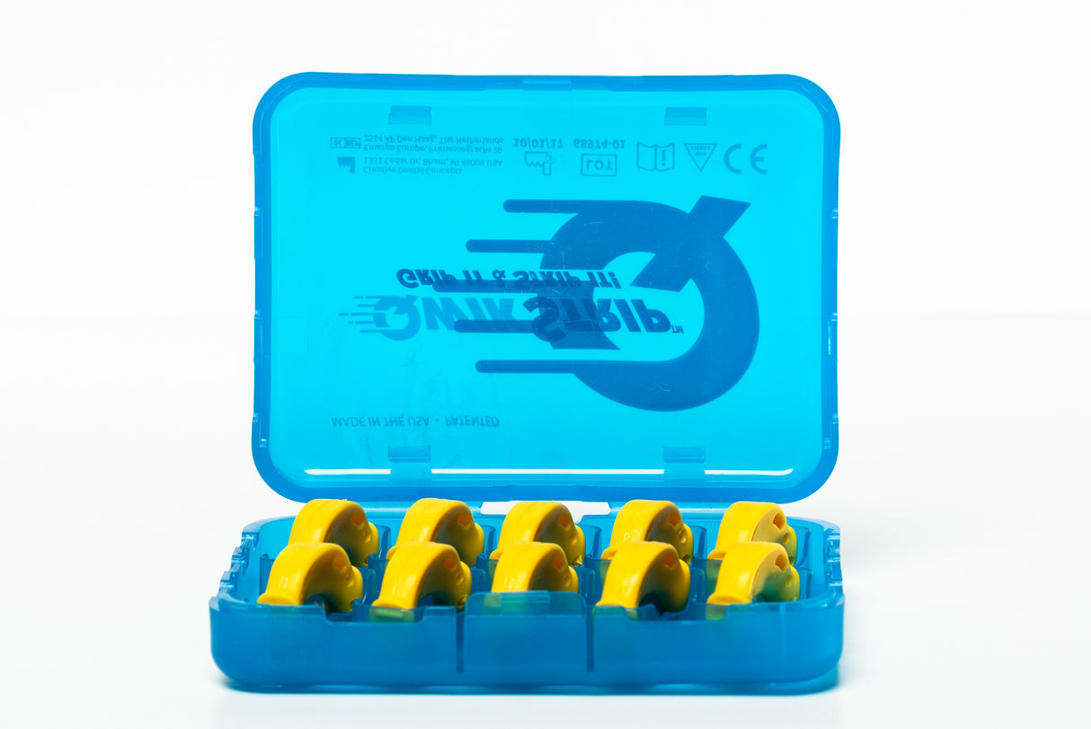 Qwikstrip™ Abrasive Finishing Strips, 10/Pkg