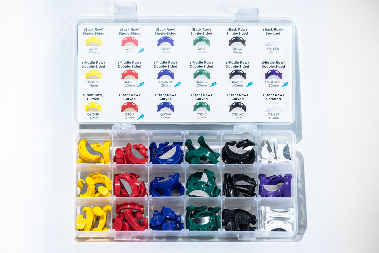 QwikStrip Ultimate IPR Finishing Strips, 90/Pkg