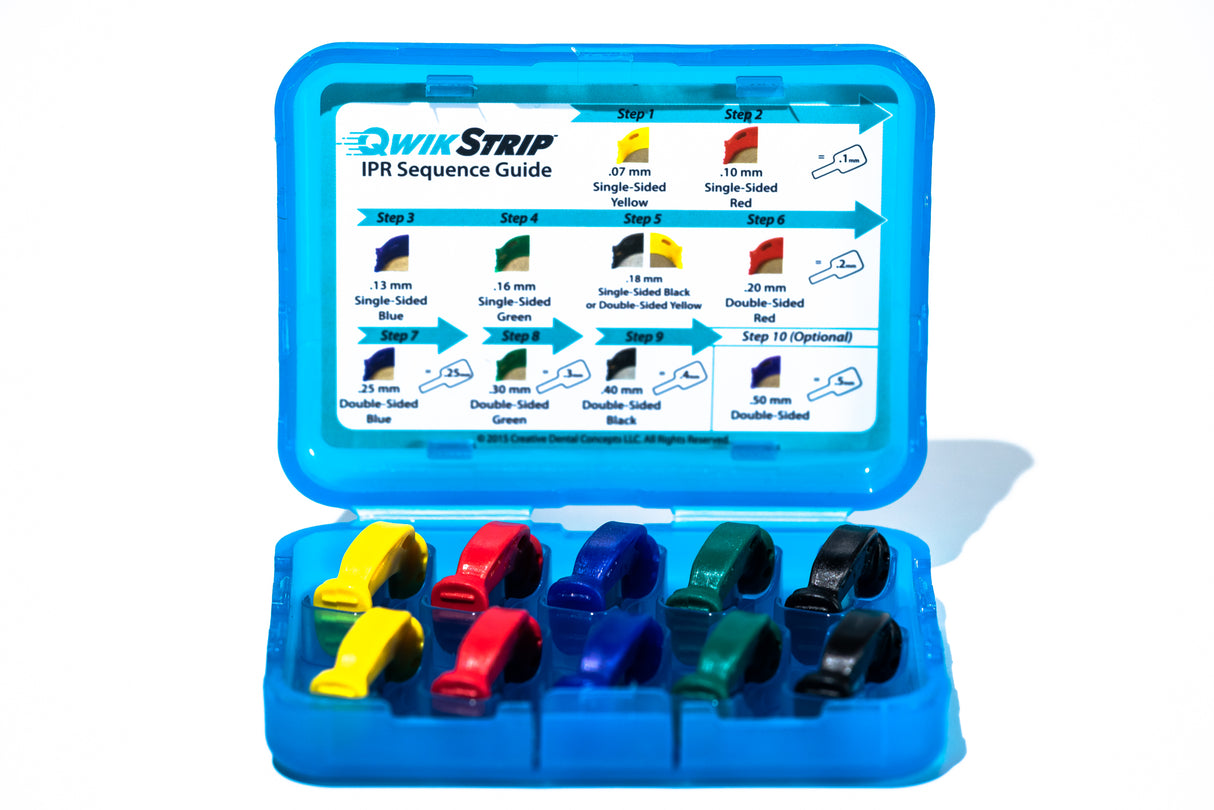 Qwikstrip™ Abrasive and Serrated Finishing Strips, Assortment Packages