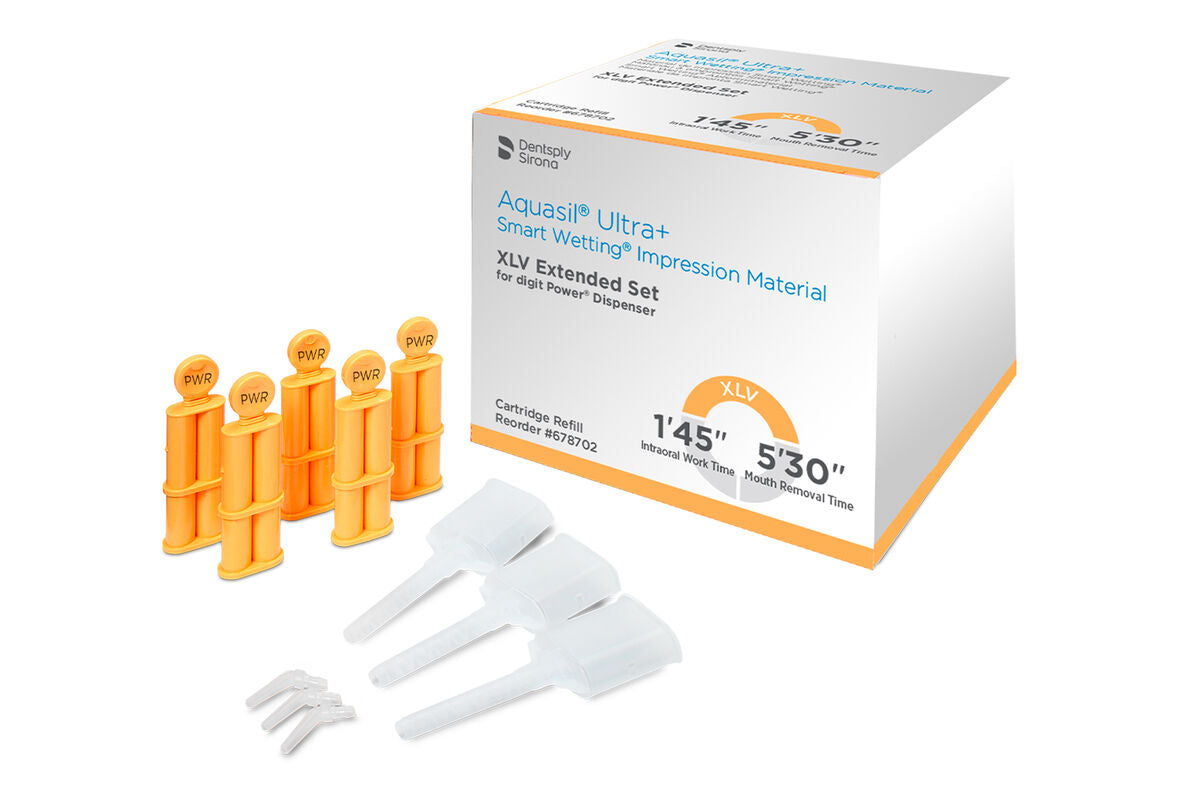Aquasil® Ultra + Smart Wetting® Impression Material digit Power® Cartridge Refill, 50/Pkg