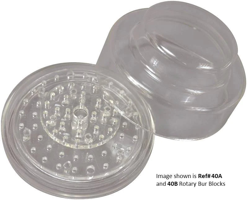 Rotary Bur Blocks Organizer Friction Grip