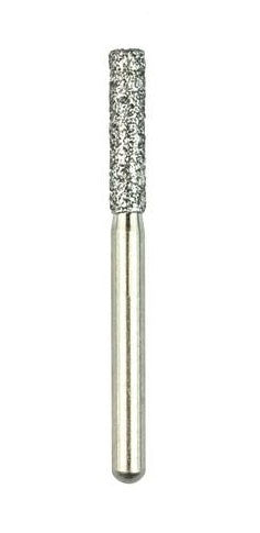 Robot® Point Diamond Burs – FG Medium White Cylinder