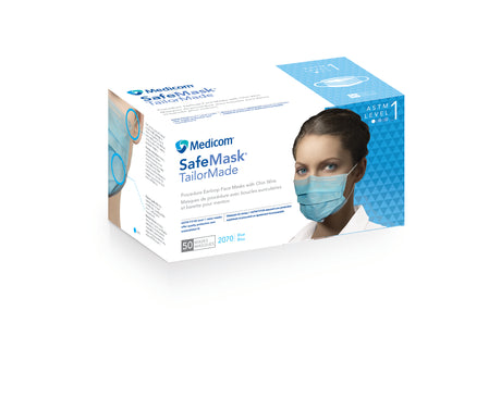 SafeMaskĀ® TailorMade Earloop Masks, 50/Pkg