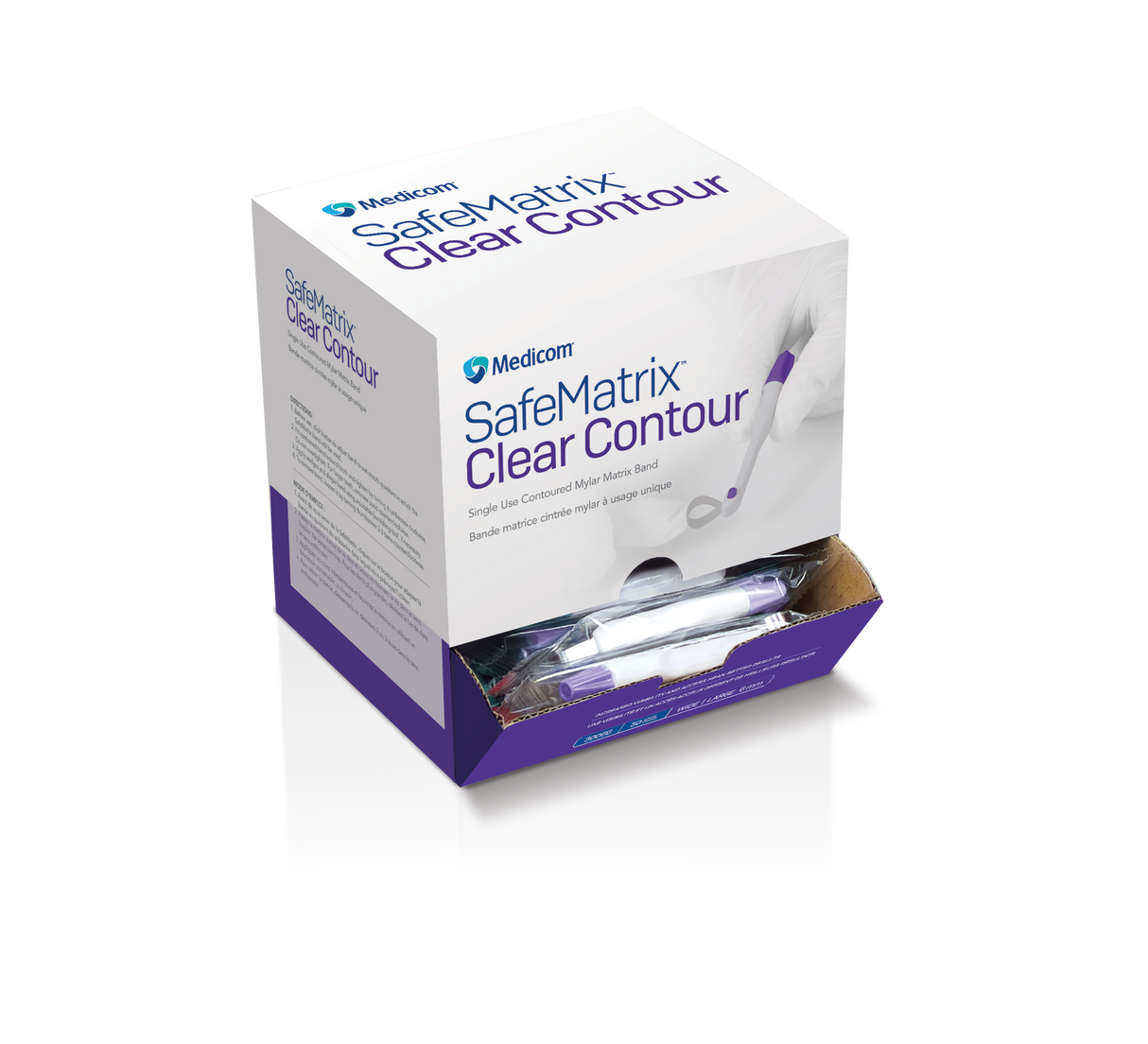 SafeMatrix Wide Matrix Bands, 50/Pkg