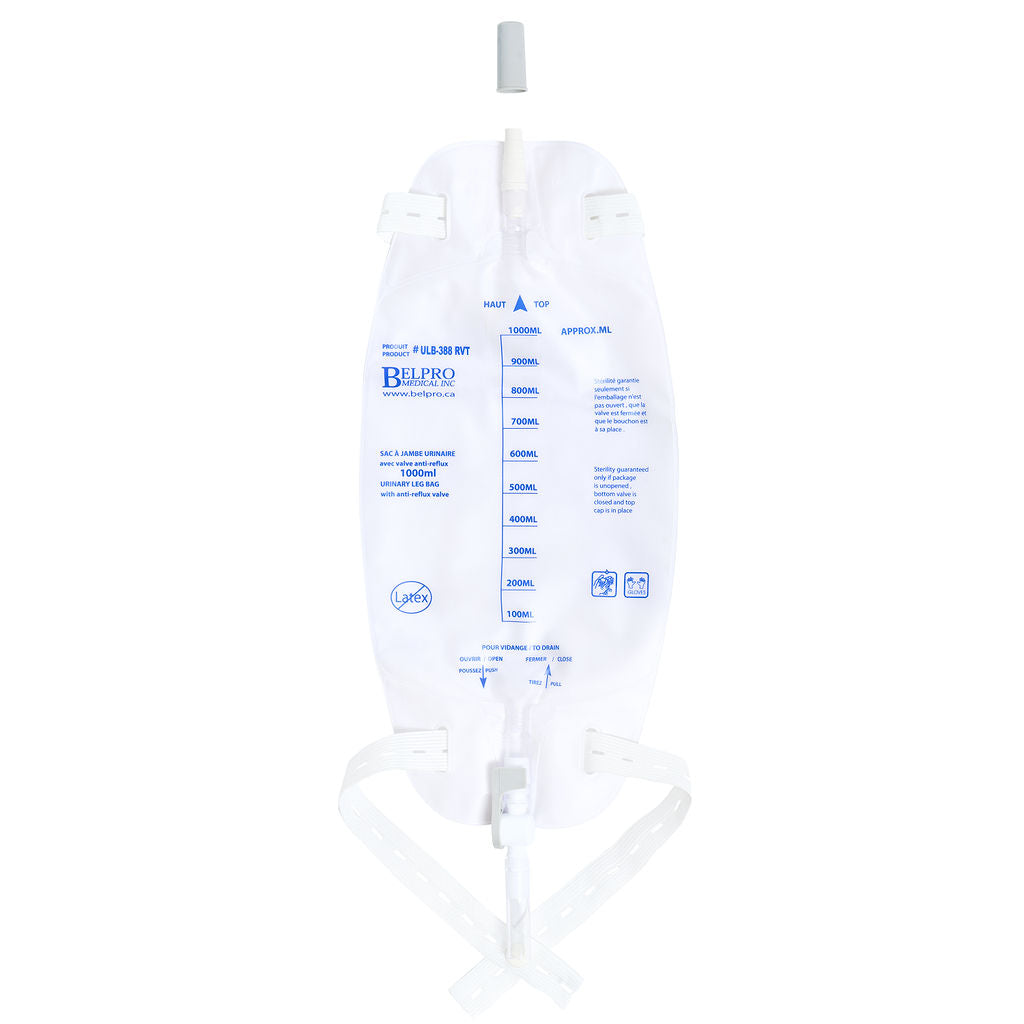 Various Care Urinary Leg Bag, 500mL