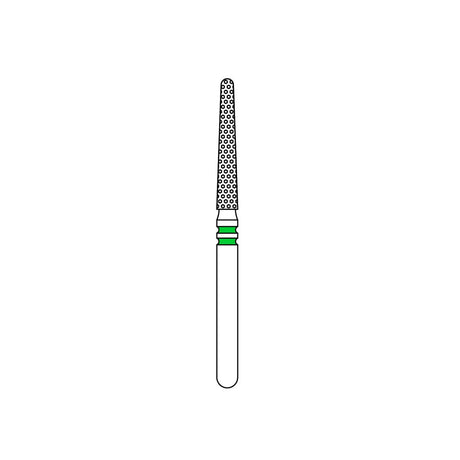 Two StriperĀ® EURO Diamond Burs 5/Pk - Round-End Taper