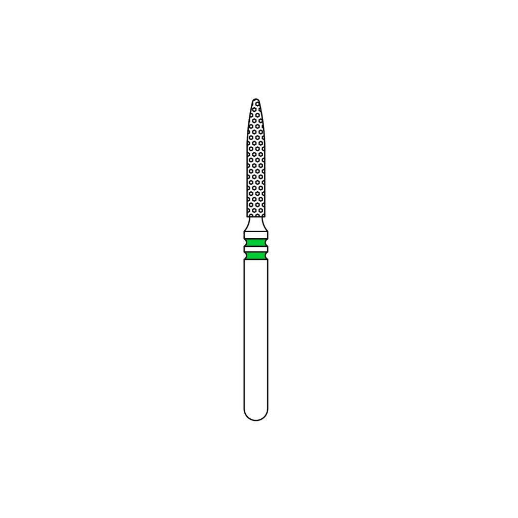 Two Striper® EURO Diamond Burs 5/Pk - Flame