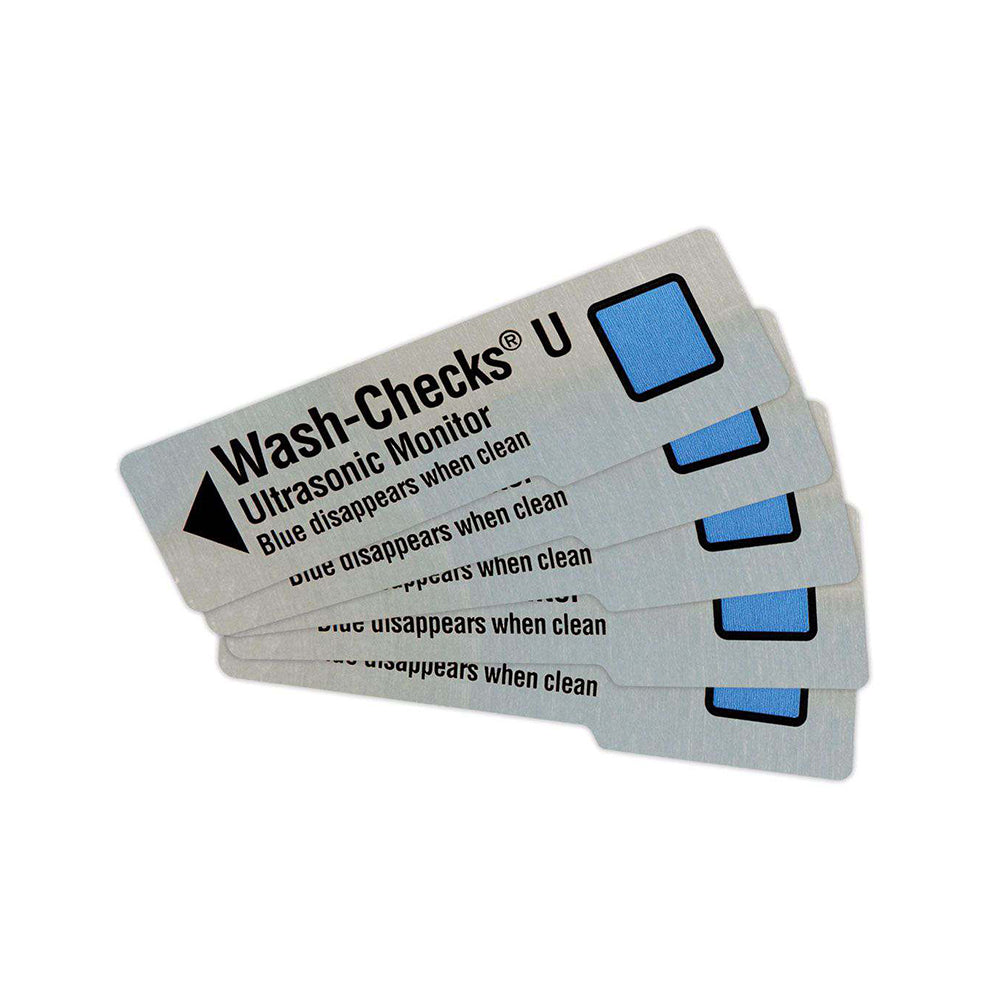 Wash-Checks® U | Disposable Ultrasonic Cleaning Monitor 50 CT