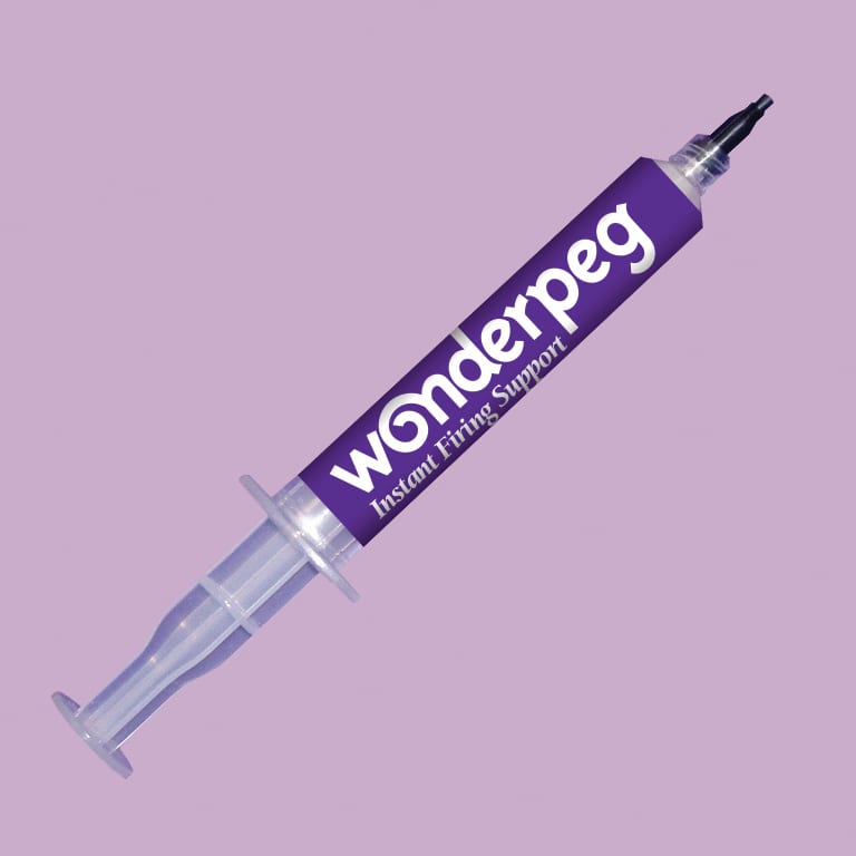 Wonderpeg Instant Firing Support – 10 cc Syringe