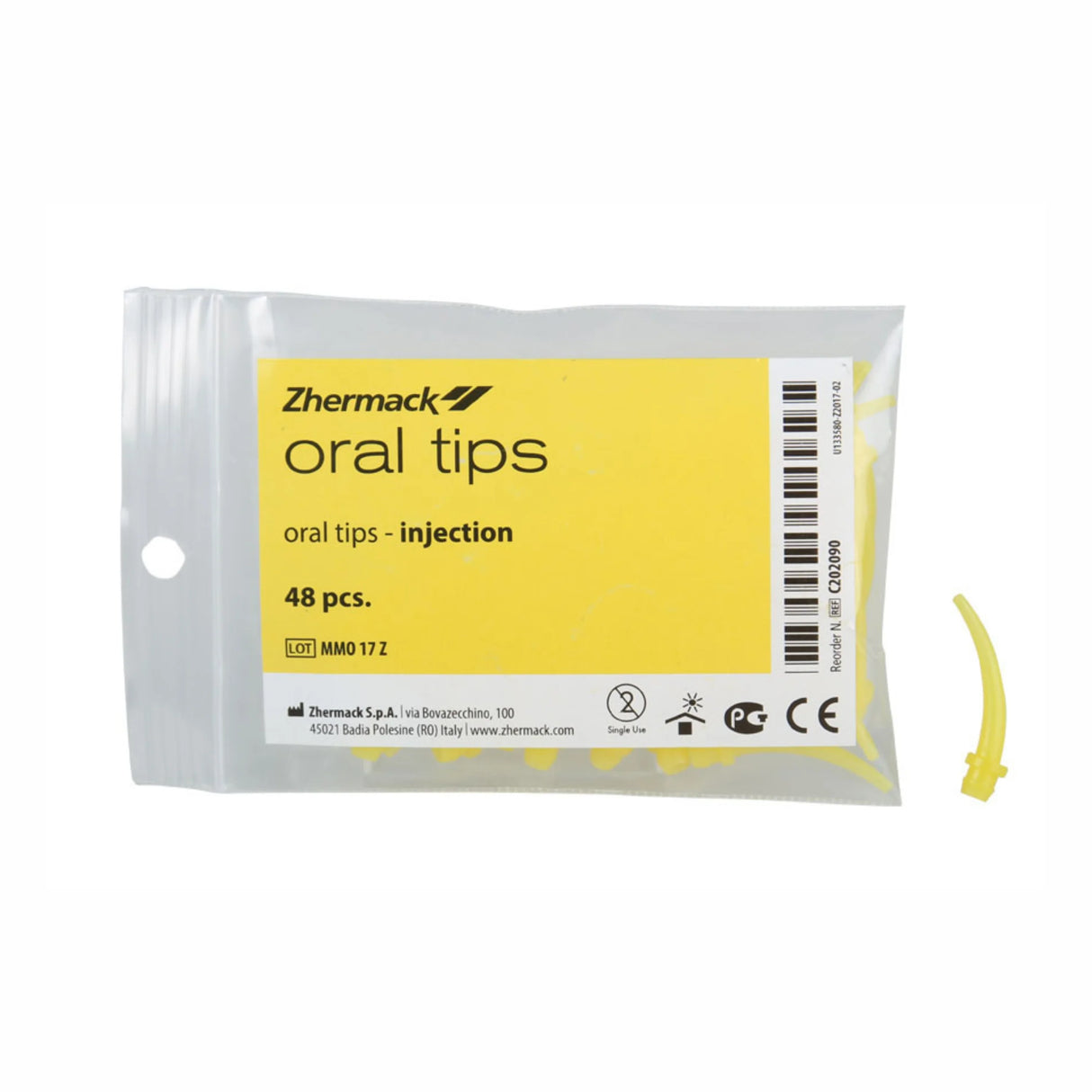 Yellow Intraoral Tips, 48/Pkg