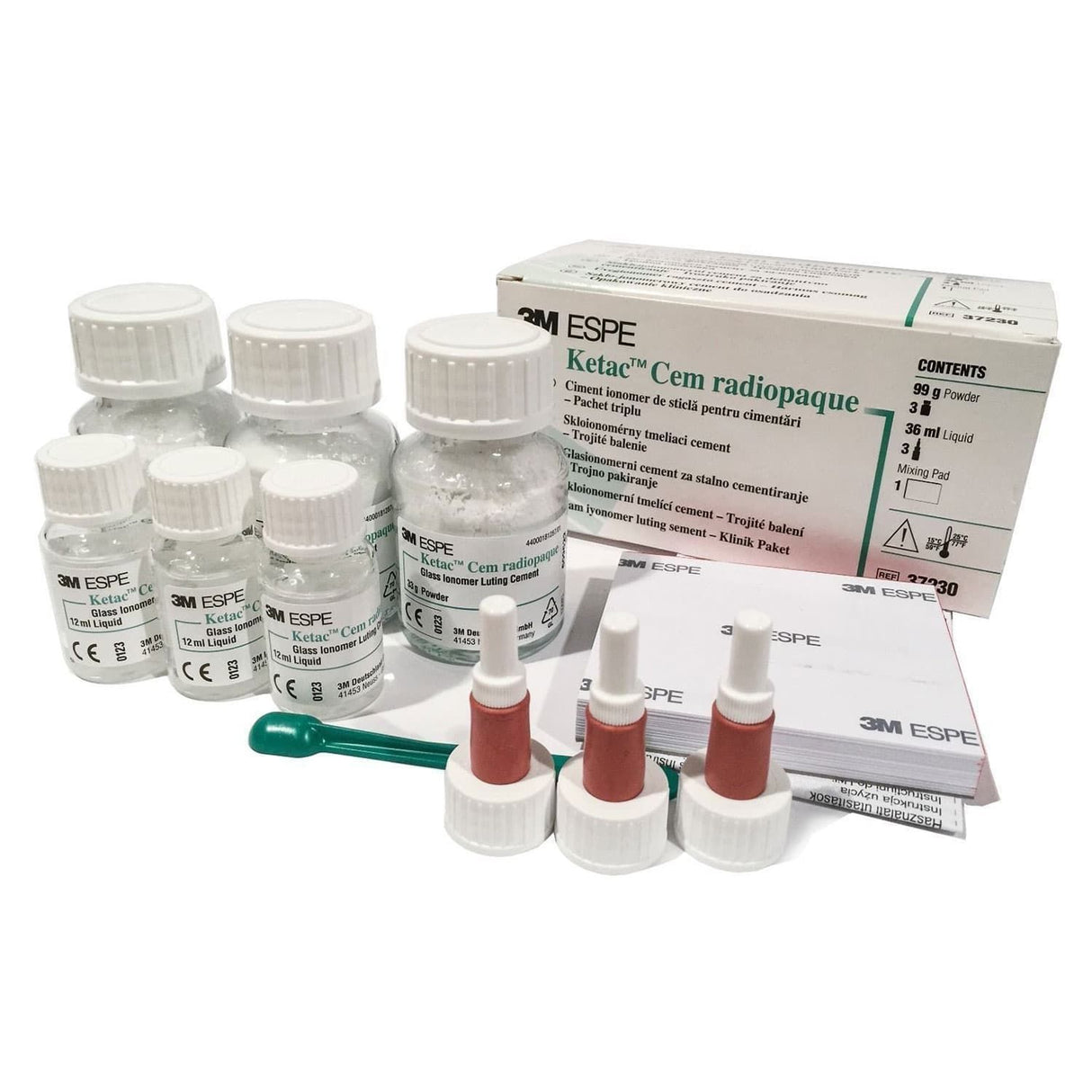 Ketac-Cem Radiopaque Permanent Glass Ionomer Luting Cement