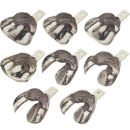 COE® Impression Trays – McGowan-Winkler Immediate Denture Full Set, Perforated, 8/Pkg