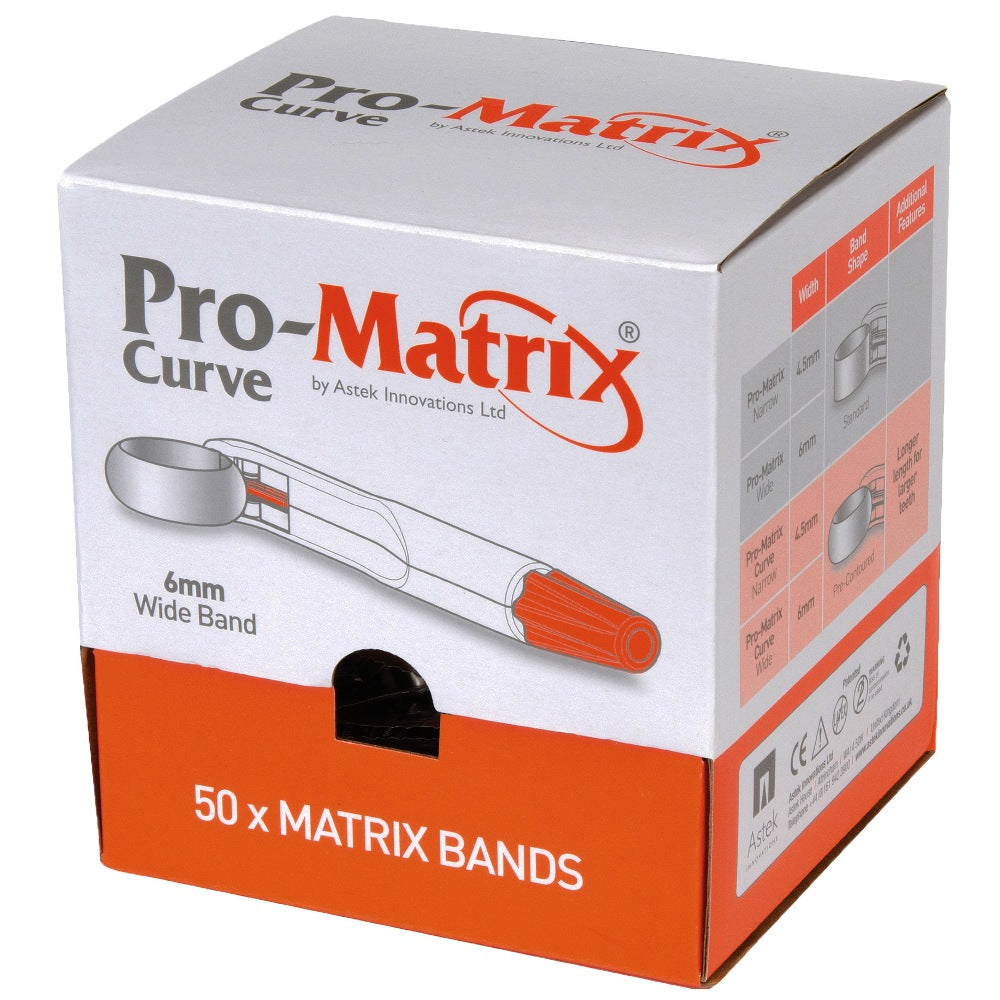 Pro-Matrix™ Curved Bands, 50/Pkg