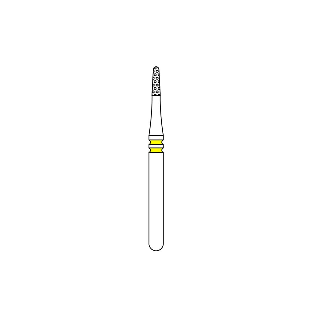 Two Striper® EURO Diamond Burs 5/Pk - Round End Taper