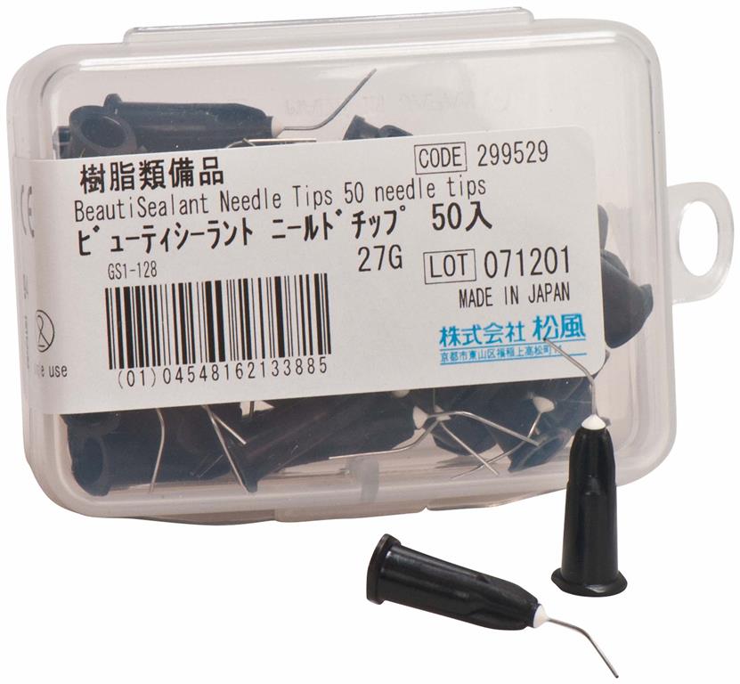 BeautiSealant Needle Tips – 27 Gauge, 50/Pkg