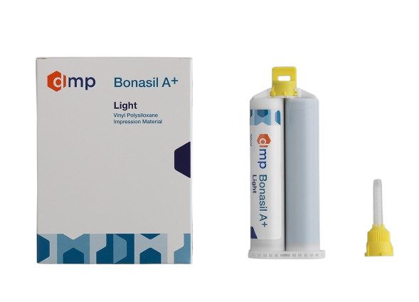 BONASIL A+ Light Body- High Tear Strength VPS Impression Material- Non-Scannable- Light HTS | Green | Regular Set - 50 ml cartridge x 2 + 6 tips | EXP - 09/2026 | Clearance