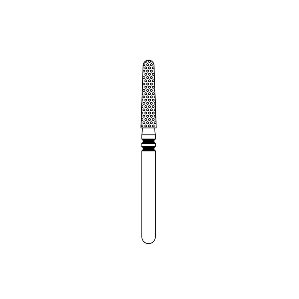Two Striper® EURO Diamond Burs 5/Pk - Round-End Taper
