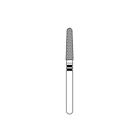 Two StriperĀ® EURO Diamond Burs 5/Pk - Round-End Taper