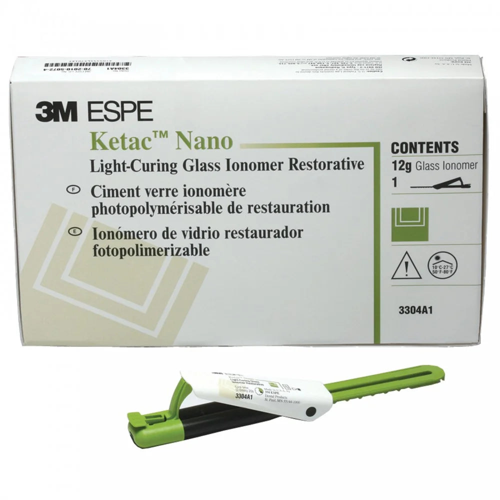 Ketac™ Nano Light-Curing Glass Ionomer Restorative Clicker™ Dispenser Refill, 12 g