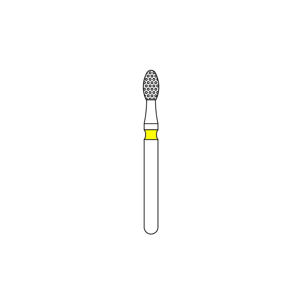 Priva Rotary Diamond Burs - EGG - 5/Pk