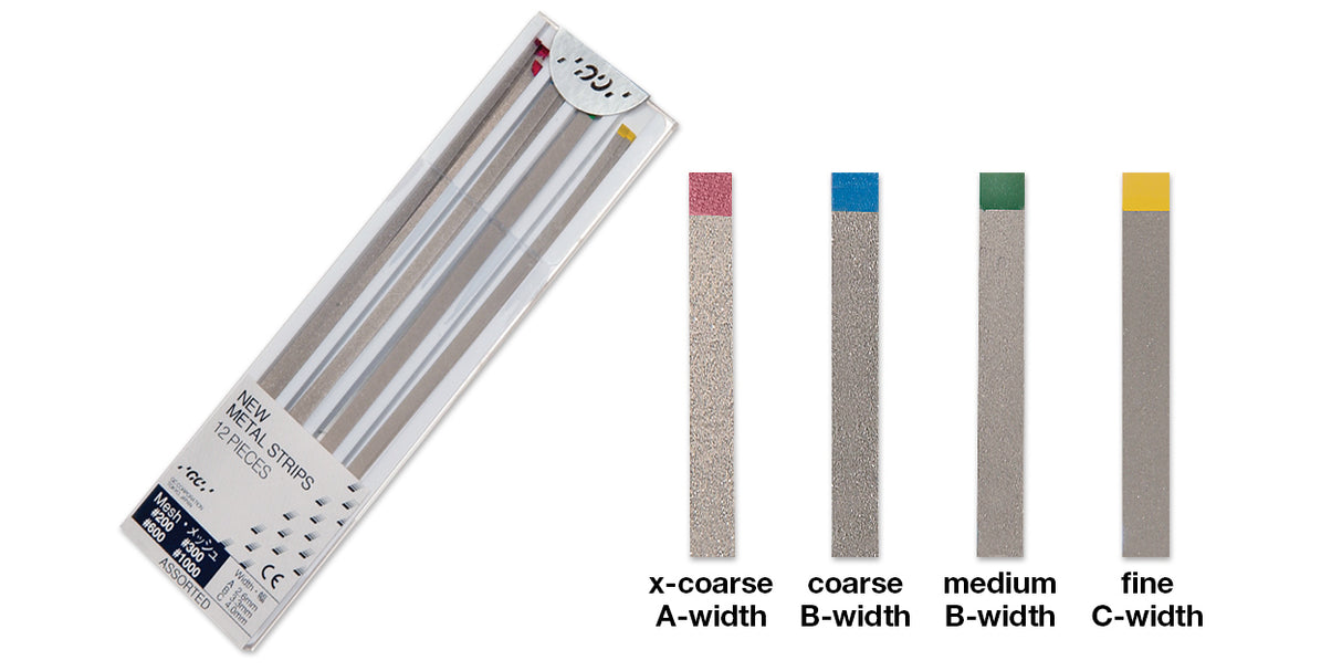 GC Metal Strips – Assortment “B” Package, 12/Pkg