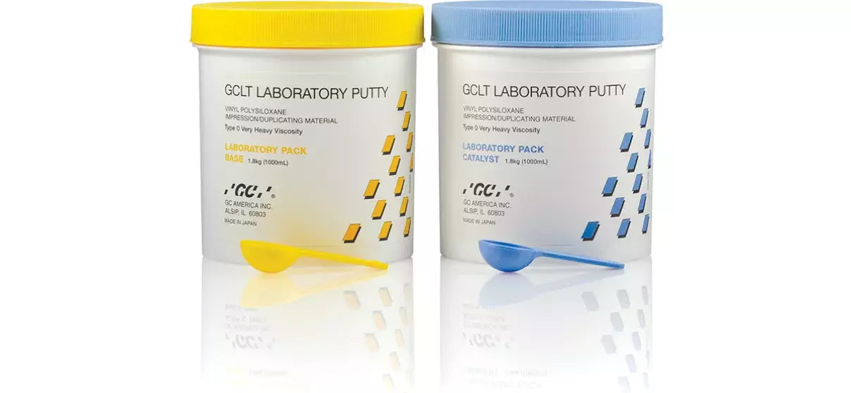 GCLT Laboratory Putty – Multipurpose Vinyl Polysiloxane, 1.8 kg Base and Catalyst
