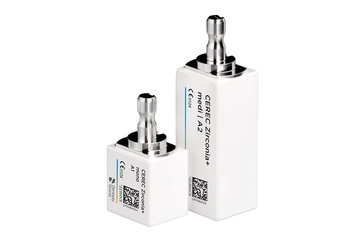 CEREC® Zirconia+ CAD/CAM Blocks – Mono, 3/Pkg