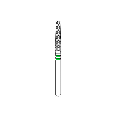 Two StriperĀ® EURO Diamond Burs 5/Pk - Round-End Taper