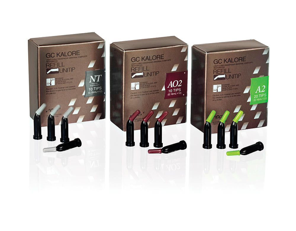 GC Kalore™ Universal Composite Restorative, 0.16 g Unitip Refill