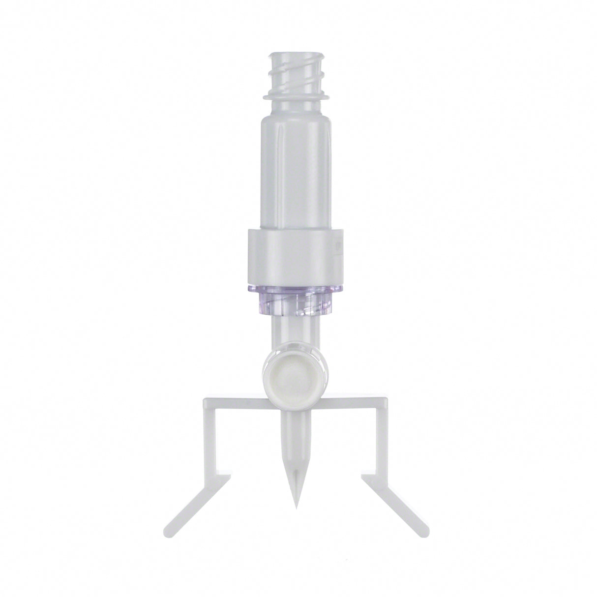 Mini-spike® Dispensing Pin, with ULTRASITE® Valve and Security Clip, Luer Slip Connector