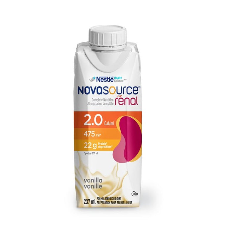 Novasource® Renal Formula, Tetra Brik® Pack, 237mL - 24/ Case