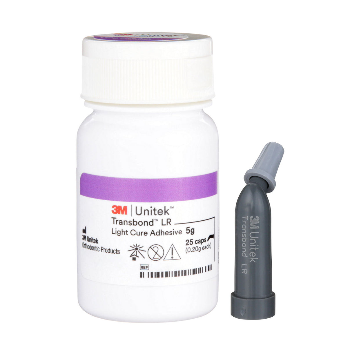 Transbond LR Orthodontic Adhesive 0.2 gm Light Cure Capsules 25/Bx