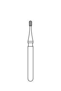 Priva Rotary Diamond Burs - FG Operative - 5/Pk