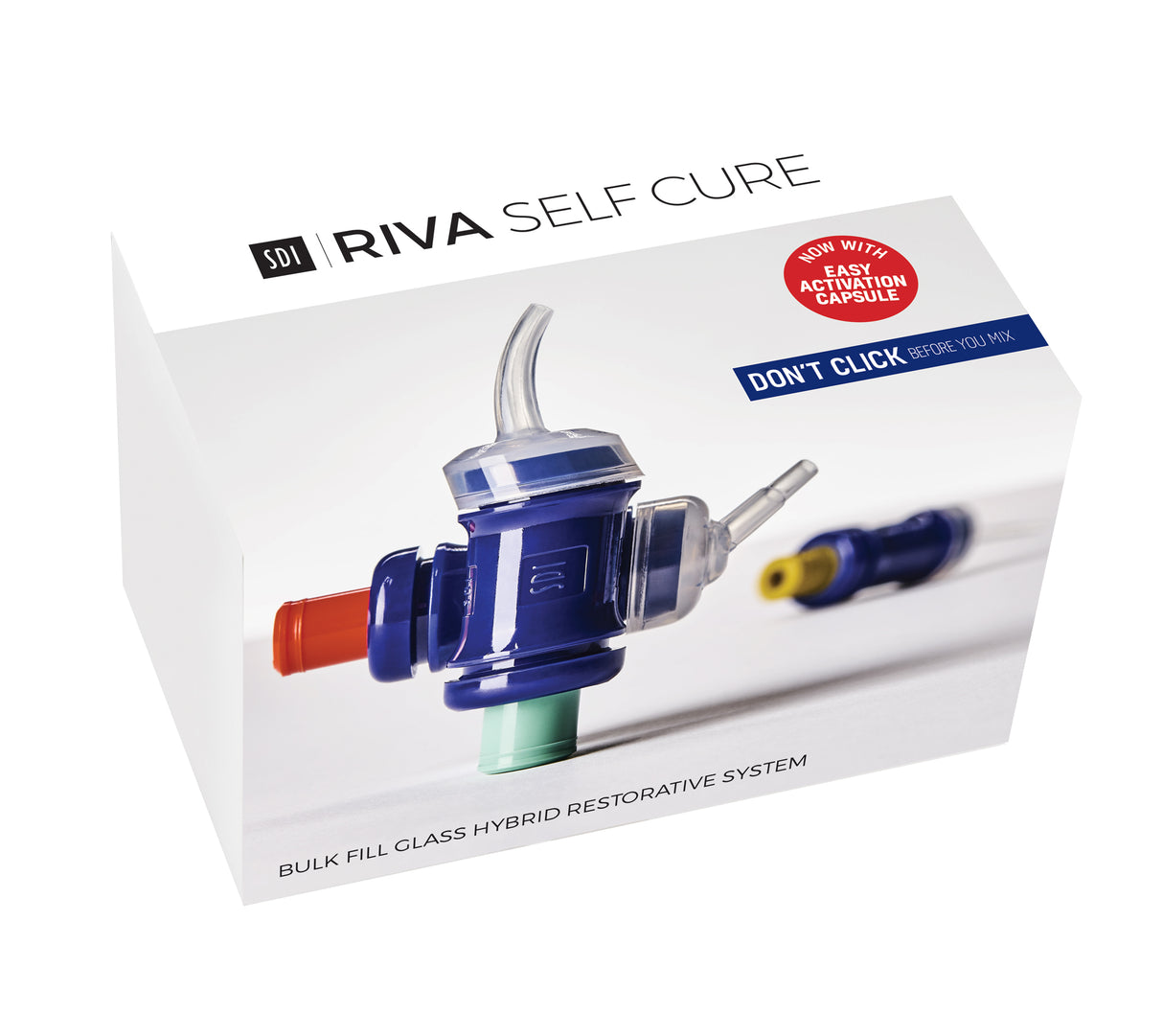 Riva Self-Cure Glass Ionomer Restorative – Fast Set Capsules, 50/Pkg